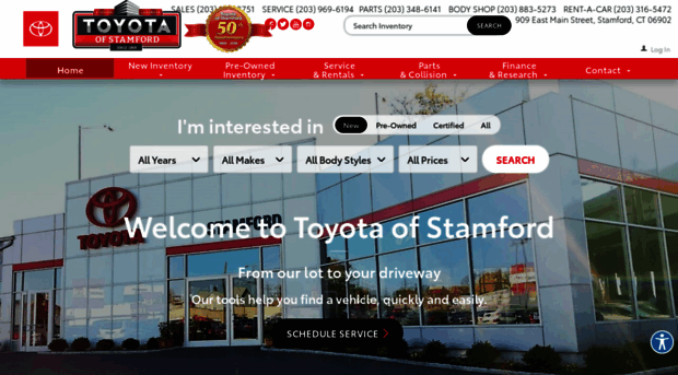 toyotaofstamford.calls.net