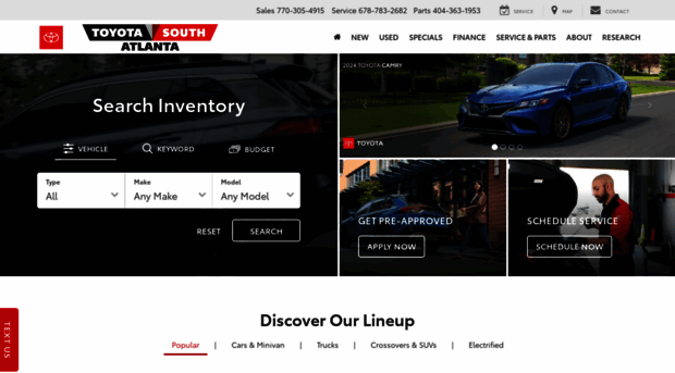 toyotasouthatlanta.com