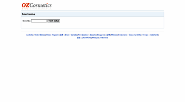 tracking.ozcosmetics.com