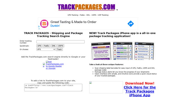 trackpackages.com