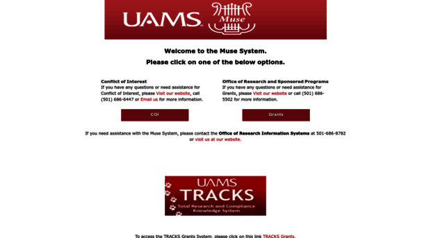tracks.uams.edu