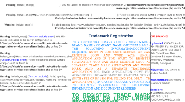 trade-mark-registration-services-consultants.srisaiservices.com