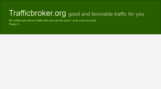trafficbroker.org