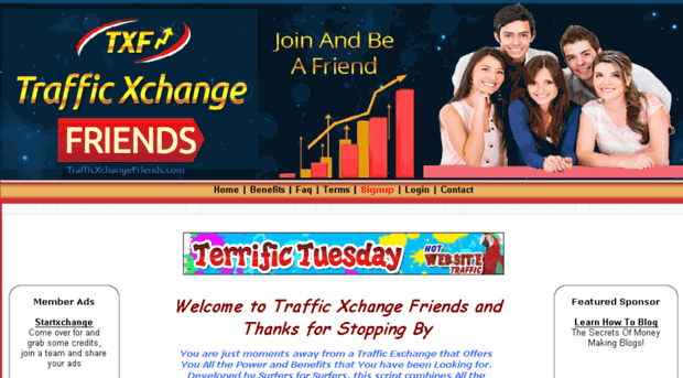 trafficxchangefriends.com