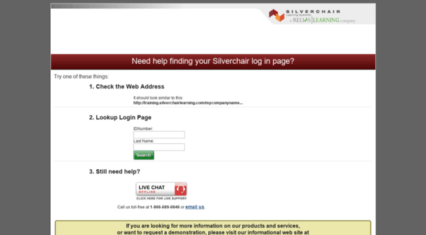 training.silverchairlearning.com