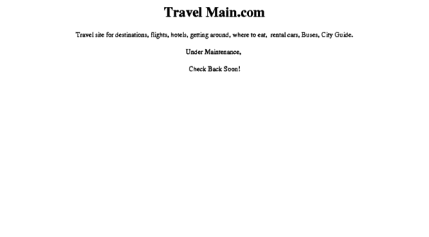 travelmain.com