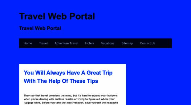 travelwebportal.com