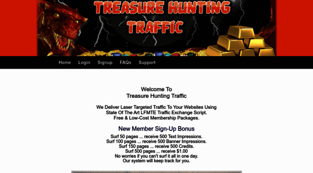 treasurehuntingtraffic.com
