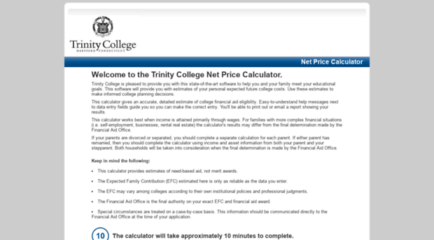 trincoll.studentaidcalculator.com