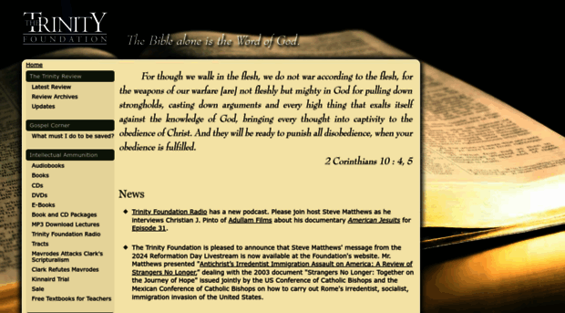 trinityfoundation.org