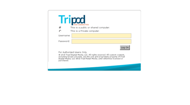 tripod.triadretail.com