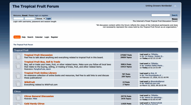 tropicalfruitforum.com