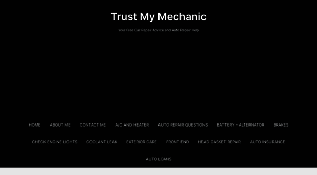 trustmymechanic.com