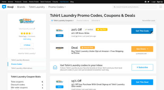 tshirtlaundry.bluepromocode.com