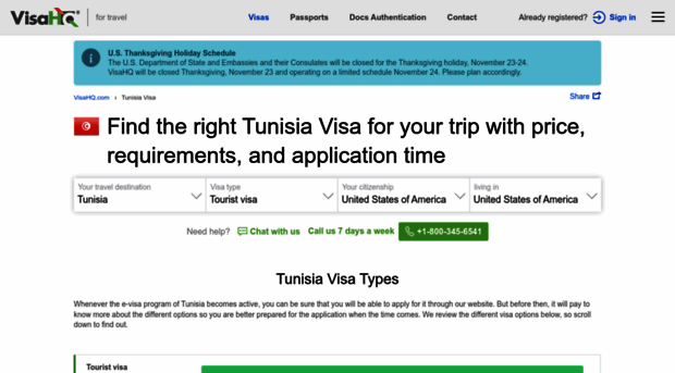 tunisia.visahq.com