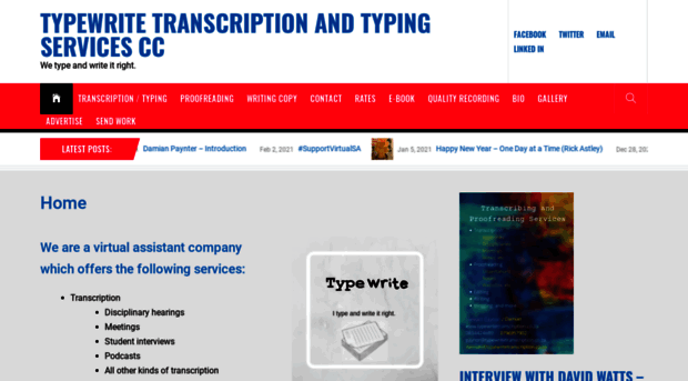 typewritetranscription.co.za