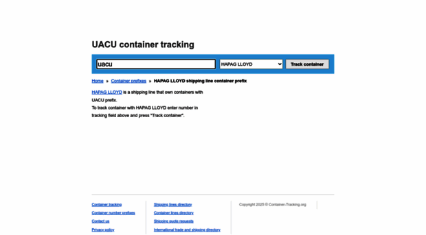 uacu.container-tracking.org