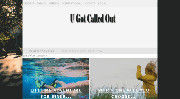 ugotcalledout.com