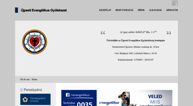 ujpest.lutheran.hu