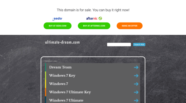 ultimate-dream.com