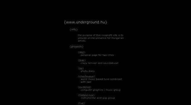 underground.hu