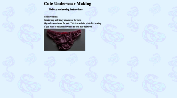 underwear.sew-ing.com