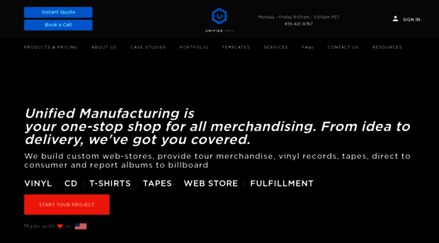 unifiedmanufacturing.com