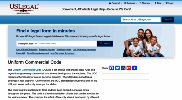 uniformcommercialcode.uslegal.com
