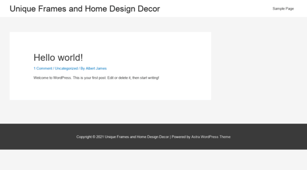 uniqueframesanddecor.com