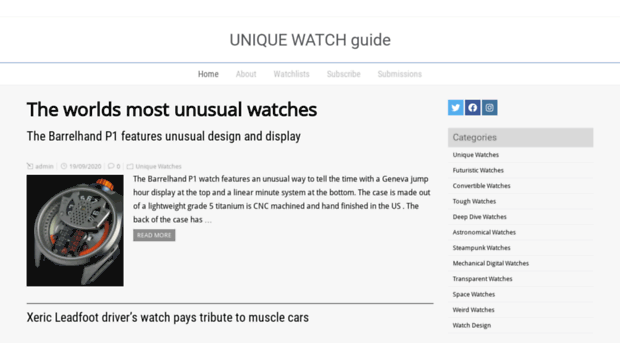 uniquewatchguide.com