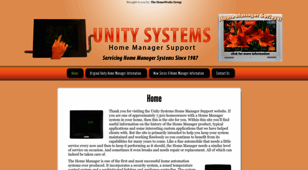 unitysystemshomemanager.com