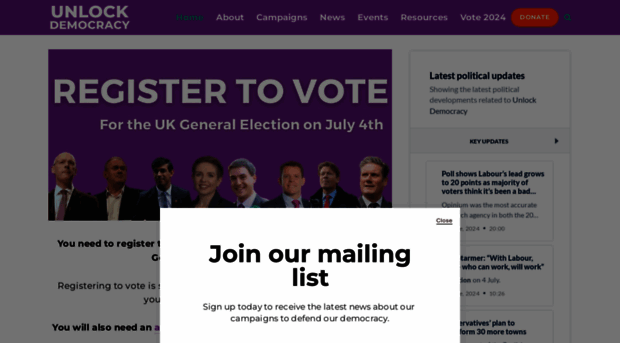 unlockdemocracy.org.uk