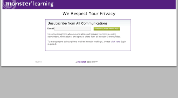 unsubscribe.monsterlearning.com