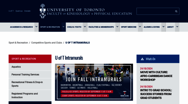 uoftintramurals.ca