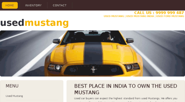 usedmustang.in