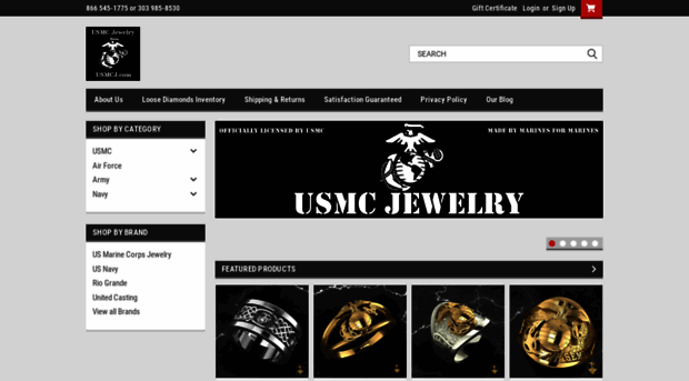 usmarinecorpsjewelry.com