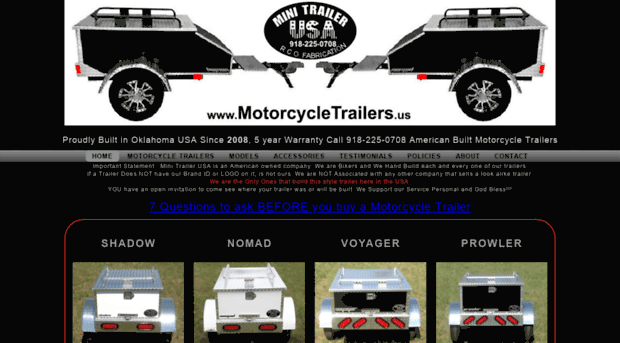 usmotorcycletrailers.com