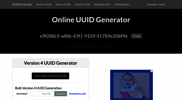 uuidgenerator.net
