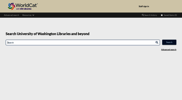 uwashington.worldcat.org