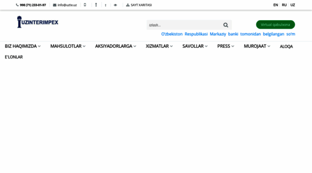 uzinterimpeks.uz