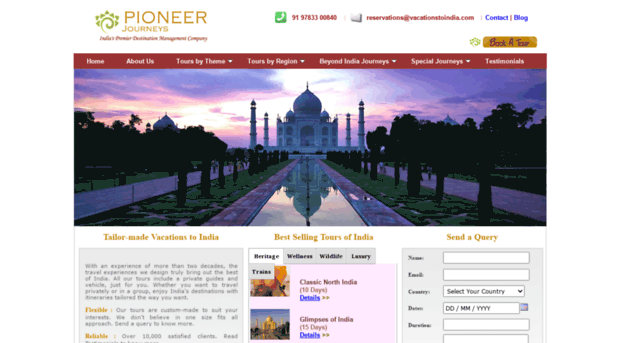 vacationstoindia.com