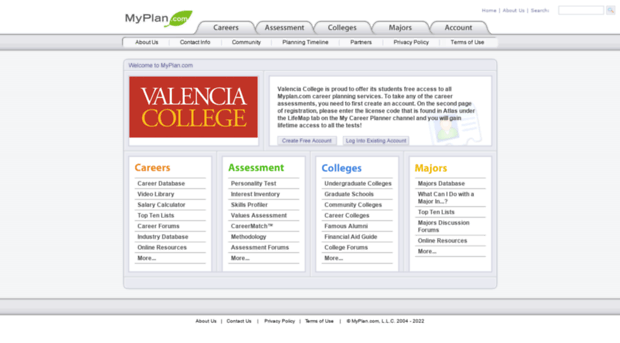 valenciacollege.myplan.com