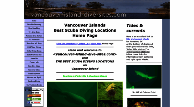 vancouver-island-dive-sites.com