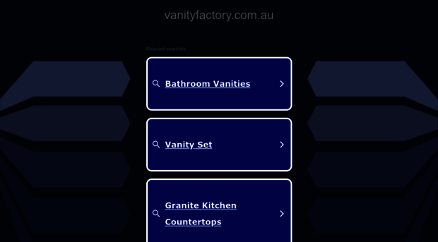 vanityfactory.com.au