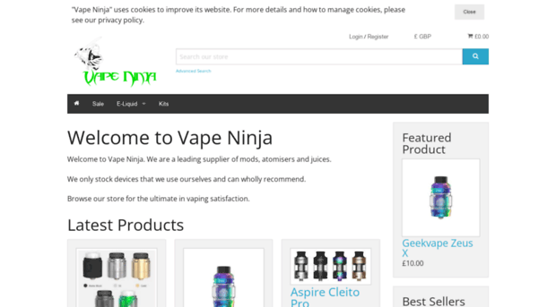 vapeninja.co.uk