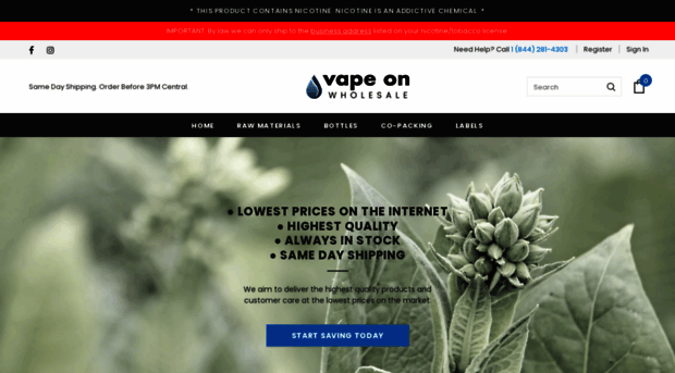 vapeonwholesale.com