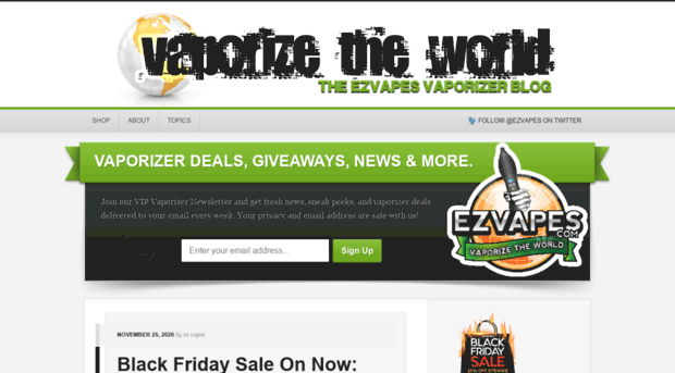 vaporizetheworld.com