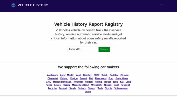 vehiclehistory.pro