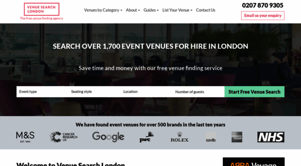 venuesearchlondon.com