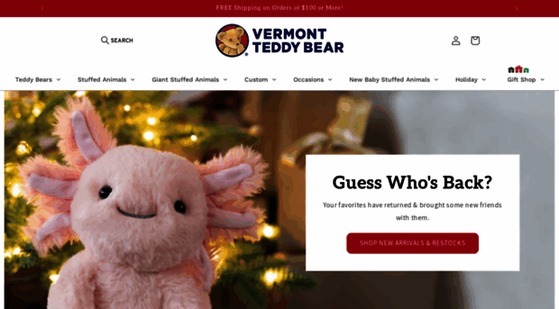 vermontteddybear.com